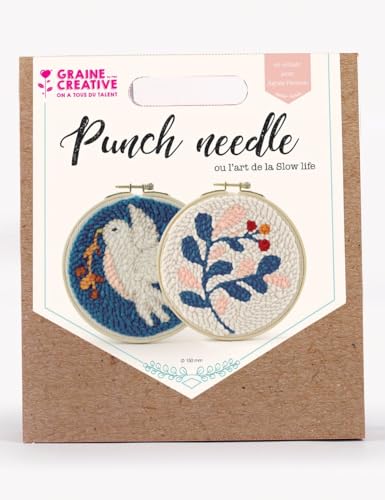 Punch Needle Diptychon Set von GRAINE CREATIVE