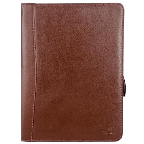Grains & Tan Echtes Vollnarbenleder A4 Portfolio | Handgefertigte Leder-Dokumententasche | Reißverschluss Echtleder Aktenordner Grains & Tan Echtes Vollnarbenleder A4 Portfolio | Handgefertigte Leder-Dokumententasche | Reißverschluss Echtleder Aktenordner von Grains & Tan