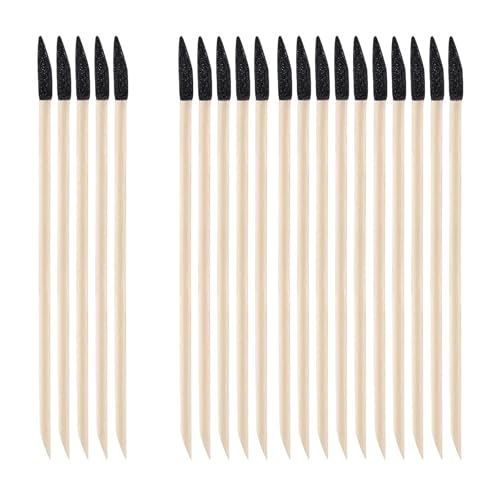 Gralara 20 Stücke schleifen Sticks, feine Detailsschleifstangen, effektive Streichhölzel für andere Accessoires, Kunstwerke Handarbeit von Gralara