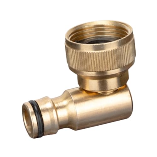 Gralara Gartenschlauch -Tap -Anschluss Kupfer Schneller Release Schlauchrolle Drehelbogen für Hosenels von Gralara