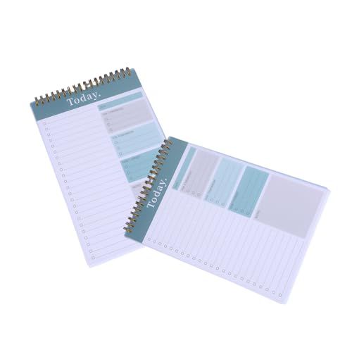 2 PCs Spirals Notepads Weekly Planer Daily Planer Planer Pad Stationery Notebook Management Notebook von Gramigg