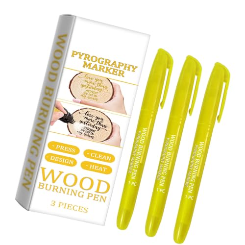3 Stück/Set Holzbrennmarker, Scorch Stift, multifunktional, Brandmalerei, Marker, Brandmalerei-Werkzeug 3 Stück/Set Holzbrennmarker, Scorch Stift, multifunktional, Brandmalerei, Marker, Brandmalerei-Werkzeug von Gramigg