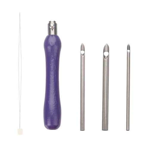 5-teiliges Stanznadelwerkzeug-Set, verstellbare Sticknadel, 2/3/5 mm, Stickstift, Handarbeitswerkzeug für Hobbyisten 5-teiliges Stanznadelwerkzeug-Set, verstellbare Sticknadel, 2/3/5 mm, Stickstift, Handarbeitswerkzeug für Hobbyisten von Gramigg