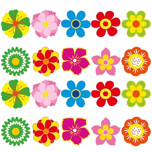 500pcs Blumenaufkleber Glitzernder Seal Sticker Kleber Kleber Wickel Etikett Für Scrapbooking Verpackungen Kinder Belohnung Aufkleber Positiver Bestätigung Aufkleber von Gramigg