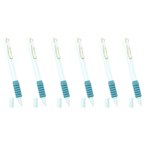 6 Stück einziehbarer Füllfederhalter mit Konverter, 0,38 mm, feine Spitze, nachfüllbar, für Kinder, Studenten, Schreiben, Zeichnen 6 Stück einziehbarer Füllfederhalter mit Konverter, 0,38 mm, feine Spitze, nachfüllbar, für Kinder, Studenten, Schreiben, Zeichnen von Gramigg