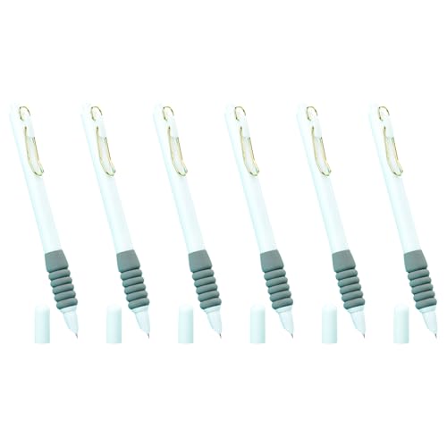 6 Stück einziehbarer Füllfederhalter mit Konverter, 0,38 mm, feine Spitze, nachfüllbar, für Kinder, Studenten, Schreiben, Zeichnen 6 Stück einziehbarer Füllfederhalter mit Konverter, 0,38 mm, feine Spitze, nachfüllbar, für Kinder, Studenten, Schreiben, Zeichnen von Gramigg