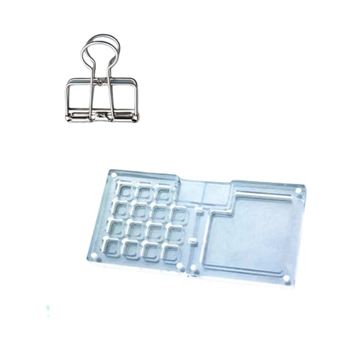 8/15 Gitter Lackbox Mit Clip Travel Aquarell Set Tragbarer Skizzenbuch Paletten Aquarellpaletten Set Lackabund Box von Gramigg