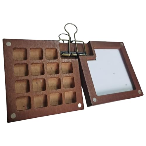 8/15 Gitter Lackbox Mit Clip Travel Aquarell Set Tragbarer Skizzenbuch Paletten Aquarellpaletten Set Lackabund Box 8/15 Gitter Lackbox Mit Clip Travel Aquarell Set Tragbarer Skizzenbuch Paletten Aquarellpaletten Set Lackabund Box von Gramigg