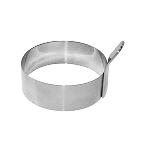 Edelstahl Bratpfannkuchenform Kochen Küche Zubehör Metall Faltklammern Papierklemmen Federklammern Binderklammern Wäscheklammern Büroklammern von Gramigg