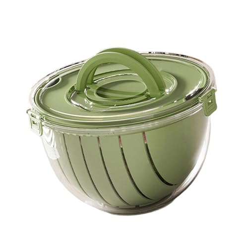 Effizienter Wassermelonen-Schneidekorb mit doppelten Ablauflöchern, Küchenwerkzeug für Obst, Gemüse, Waschen Effizienter Wassermelonen-Schneidekorb mit doppelten Ablauflöchern, Küchenwerkzeug für Obst, Gemüse, Waschen von Gramigg