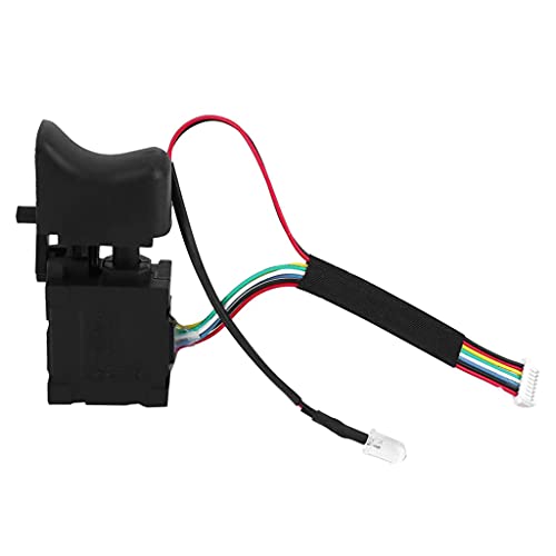 Elektrischer Bohrerschalter Einstellbarer Geschwindigkeitsregler Bürstenloser CW/CCW Kabelloser Triggerschalter Motherboard Zubehör Elektrischer Bohrerschalter Einstellbarer Geschwindigkeitsregler Bürstenloser CW/CCW Kabelloser Triggerschalter Motherboard Zubehör von Gramigg