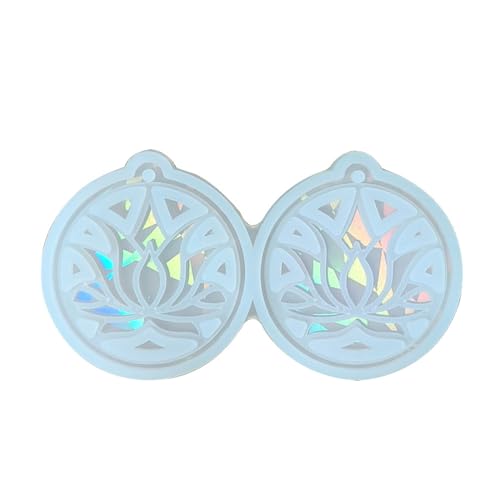Epoxidharz-Form, Schlüsselanhängerform, Lotusblumen-Form, einzigartiger Schmuckanhänger für Anhängerherstellung, Anhängerform von Gramigg