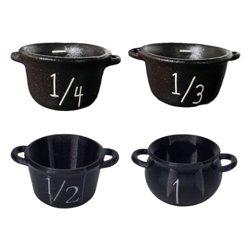 Festival Hexen Kessel Backförmchen Halloween Thema Messwerkzeug für Kochen Dekor Geschenkideen und Themenfeier Halloween Küchen Hexen Werkzeug Festival Hexen Kessel Backförmchen Halloween Thema Messwerkzeug für Kochen Dekor Geschenkideen und Themenfeier Halloween Küchen Hexen Werkzeug von Gramigg