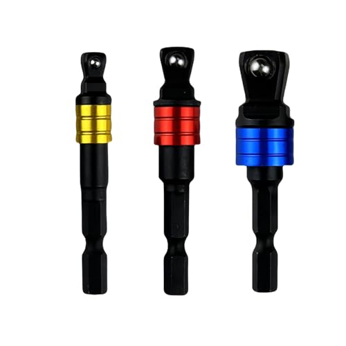Flexibles Steckschlüssel-Adapter-Set mit drehbaren Designs zur Verbesserung des Bohrens in engen und engen Räumen Flexibles Steckschlüssel-Adapter-Set mit drehbaren Designs zur Verbesserung des Bohrens in engen und engen Räumen von Gramigg