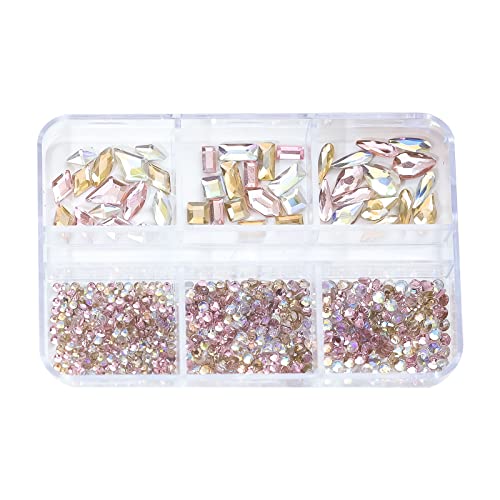Gemischte klare Kristall-Diamant-Designs, Strasssteine, Maniküre-Kunst-Zubehör von Gramigg