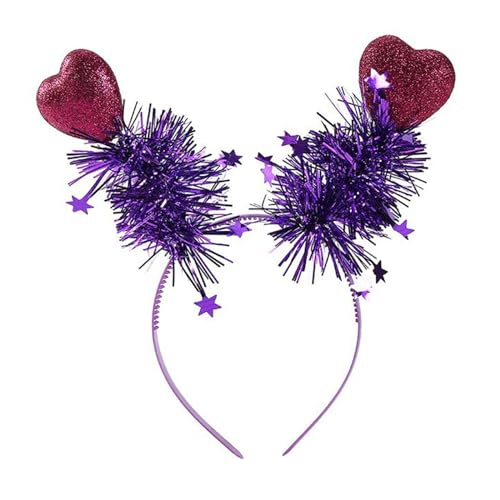 Gramigg Rose Selling Valentinstag Herz Kopfschmuck Kopfbedeckung für Mädchen Tag des Gedenkens Foto Requisiten von Gramigg