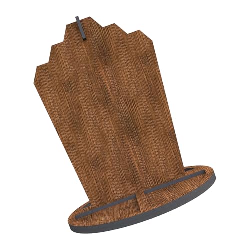Gramigg Schmuck-Aufbewahrungsregal aus Holz für Zuhause, tragbarer Ringorganizer, freistehend, für Halsketten, Armbänder, Halsketten, Staffelei Gramigg Schmuck-Aufbewahrungsregal aus Holz für Zuhause, tragbarer Ringorganizer, freistehend, für Halsketten, Armbänder, Halsketten, Staffelei von Gramigg