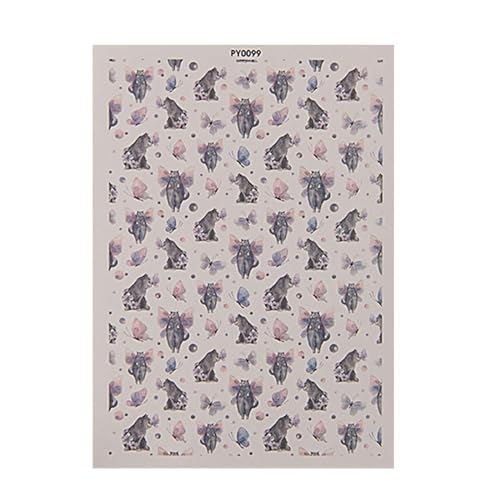 Gramigg Transferpapier mit Schmetterlingsdruck, für Ton, Ohrringe, Schmuckherstellung, wasserlöslich, Schmetterlings-Druck, Ton, Transferfolie, Ton-Schmuck Gramigg Transferpapier mit Schmetterlingsdruck, für Ton, Ohrringe, Schmuckherstellung, wasserlöslich, Schmetterlings-Druck, Ton, Transferfolie, Ton-Schmuck von Gramigg