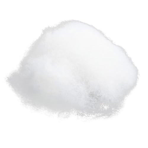 Gramigg Weißes Polyester Füllung Weichkissen Füllung Hohlfaser Polyesterfüllung Für Kissen Gefülltes Spielzeug 50g 100 G Oder 200g von Gramigg