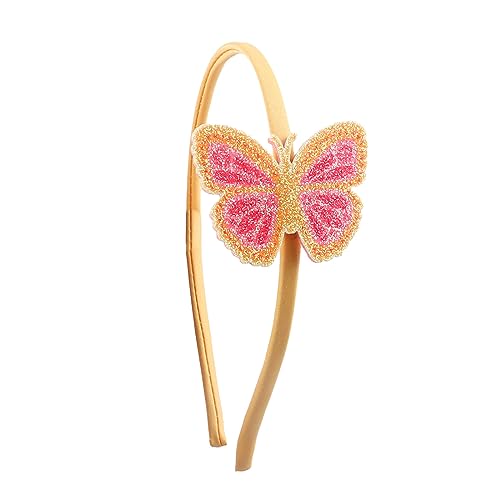 Gramigg Zarte Geburtstagsstirnband Fairy Stirnband Für Mädchen Geburtstagsfeier Foto Requisiten Funkelnde Kopfbedeckung Schmetterling von Gramigg