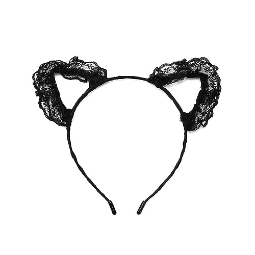 Haarreif für Damen, Katzenohren, Rollenspiel, Anime, Kostüm, Kopfschmuck für Motto-Partys und Festivals, modisches Haarband Haarreif für Damen, Katzenohren, Rollenspiel, Anime, Kostüm, Kopfschmuck für Motto-Partys und Festivals, modisches Haarband von Gramigg