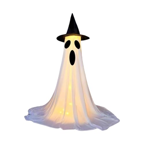 Halloween-Dekoration, 120 cm hoch, groß, Stoff, Geisterfigur, Ornament für Veranda und Garten, Party, Tafelaufsätze, Hofdekoration von Gramigg
