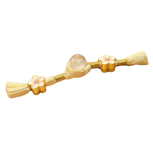 Handnähende Blumen-Perlenknöpfe, Fransen, chinesischer Verschluss, Cheongsam-Knöpfe, Kleidung, Han-Anzug, Dekoration von Gramigg