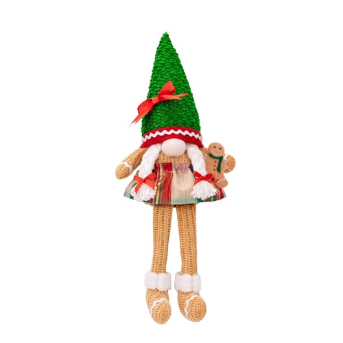 Leuchtende Weihnachtsplätzchenmann-Figur, Ornament, LED-Licht, Tischdekoration, Lampe, handgefertigt, Feiertagsparty-Verehrung Leuchtende Weihnachtsplätzchenmann-Figur, Ornament, LED-Licht, Tischdekoration, Lampe, handgefertigt, Feiertagsparty-Verehrung von Gramigg