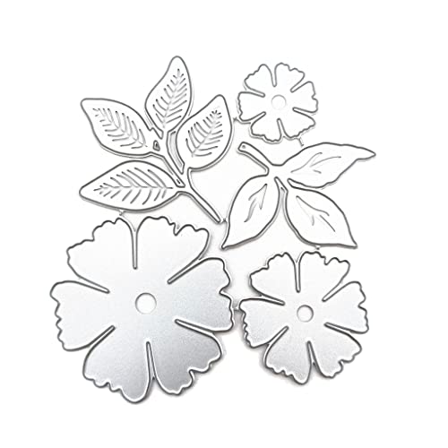 Metall-Stanzschablonen-Set für Scrapbooking, Alben, Papierkarten, Schablonen, Präge, Dekoration, Metall-Stanzformen-Set von Gramigg