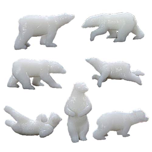 Miniatur-Bär-Formfüller, Epoxidharz, Füllung, Modell, Schmuckzubehör, handgefertigtes Werkzeug, Bärform, Silikon-Schlüsselanhänger von Gramigg