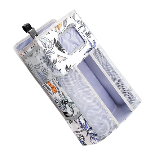 Praktische Aufbewahrungstasche zum Aufhängen von Babybetten, Windeln, Flaschen, Spielzeug, stabiler Oxford-Tuch-Organizer mit Taschen, Oxford-Stoff, Windelaufbewahrungs-Organizer Praktische Aufbewahrungstasche zum Aufhängen von Babybetten, Windeln, Flaschen, Spielzeug, stabiler Oxford-Tuch-Organizer mit Taschen, Oxford-Stoff, Windelaufbewahrungs-Organizer von Gramigg