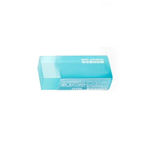 Schöne Radiergummis, transparent, einfarbig, Belohnungsgeschenk, Schulbedarf, einfacher schöner Radiergummi, klarer einfarbiger Radierstift von Gramigg