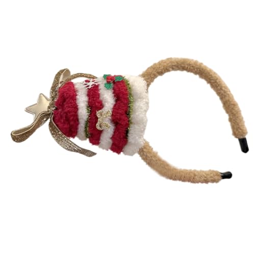 Schönes Haarband mit Weihnachtsmotiven, für Weihnachten, Party, Verkleidungen, Neujahr, Festival, Dekoration, Familientreffen, Kopfschmuck von Gramigg