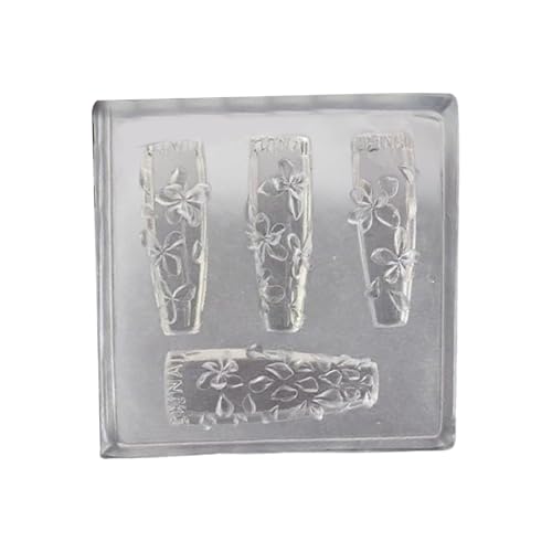 Silikon-Nagelschablone für Dekorationen, geprägte Nägel, Zubehör, Herstellung von Formen, praktisches Maniküre-Prägewerkzeug, professionelle Nagelkunst-Werkzeuge Silikon-Nagelschablone für Dekorationen, geprägte Nägel, Zubehör, Herstellung von Formen, praktisches Maniküre-Prägewerkzeug, professionelle Nagelkunst-Werkzeuge von Gramigg