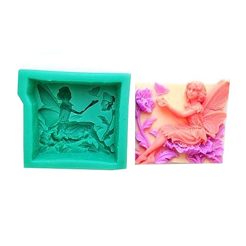 Silikonform in Feenform für Süßigkeiten, Seife, Desserts, Schokolade, 19 Stile, Silikon-Seifenformen für Seifenherstellung mit Design von Gramigg