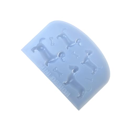 Silikonform in Lebensmittelqualität, Hundeharzform, handgefertigtes Werkzeug, geeignet für Bastelarbeiten, Schmuckherstellung, Zubehör, Mehrzweck-Epoxidharz-Form von Gramigg