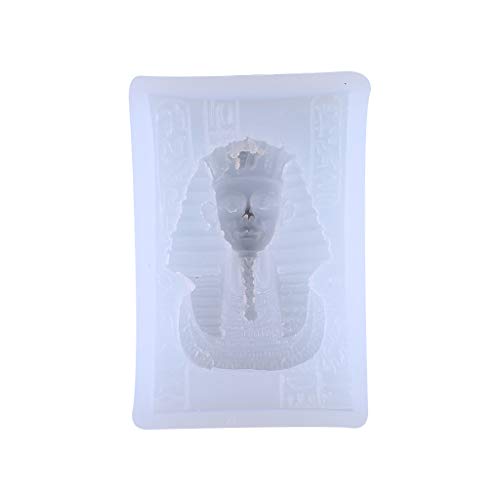 Silikonform mit Pharao für Kopfanhänger, einzigartige Schlüsselanhänger-Anhänger, Epoxid-Formen für Urlaub, Party, Dekoration, Schmuck, Orna Silikonform mit Pharao für Kopfanhänger, einzigartige Schlüsselanhänger-Anhänger, Epoxid-Formen für Urlaub, Party, Dekoration, Schmuck, Orna von Gramigg