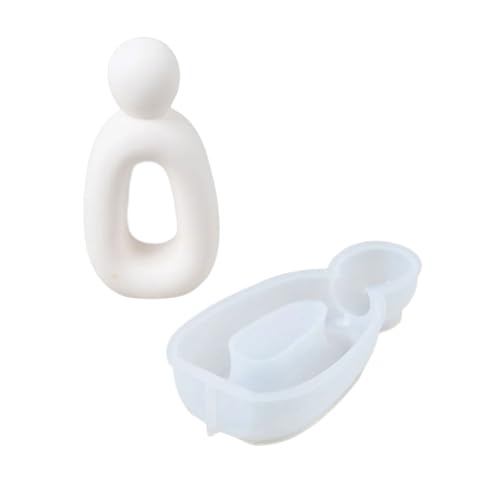 Silikonformen für Seifenherstellung, Zement, Gips, für Heimdekoration, abstrakte menschliche Statue von Gramigg