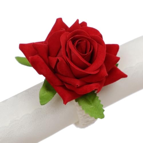 Valentinstag Rose Eleganter Blumendesign Serviettenhalter Für Hochzeiten Und Parteien Tischdekoration Valentinstag Rose Eleganter Blumendesign Serviettenhalter Für Hochzeiten Und Parteien Tischdekoration von Gramigg