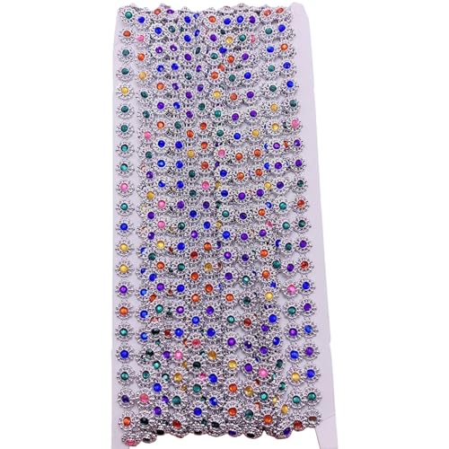 Vielseitig verwendbares Strass-Kettenband für Kleidung, Zubehör, Kettenband für Kleidung, schimmernde Hüte und Kostüm-Dekoration Vielseitig verwendbares Strass-Kettenband für Kleidung, Zubehör, Kettenband für Kleidung, schimmernde Hüte und Kostüm-Dekoration von Gramigg