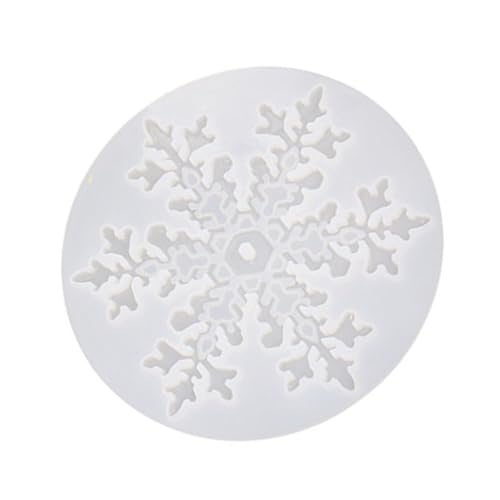 Weihnachtsbaumschmuck, Epoxidharz, Schneeflocke, hängende Anhänger, Antihaft-Silikonform für Schmuckherstellung, Epoxidharz, Charm-Form Weihnachtsbaumschmuck, Epoxidharz, Schneeflocke, hängende Anhänger, Antihaft-Silikonform für Schmuckherstellung, Epoxidharz, Charm-Form von Gramigg