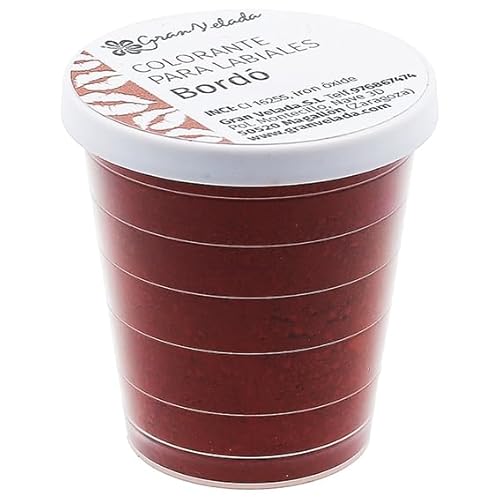 Bordeaux-Lippenfarbpuder | Dunkelrot zum Personalisieren von Balsamen und Lippenstiften | Ideal für ein einzigartiges und diskretes Finish | Einfach und schnell zu verwenden Bordeaux-Lippenfarbpuder | Dunkelrot zum Personalisieren von Balsamen und Lippenstiften | Ideal für ein einzigartiges und diskretes Finish | Einfach und schnell zu verwenden von GRAN VELADA