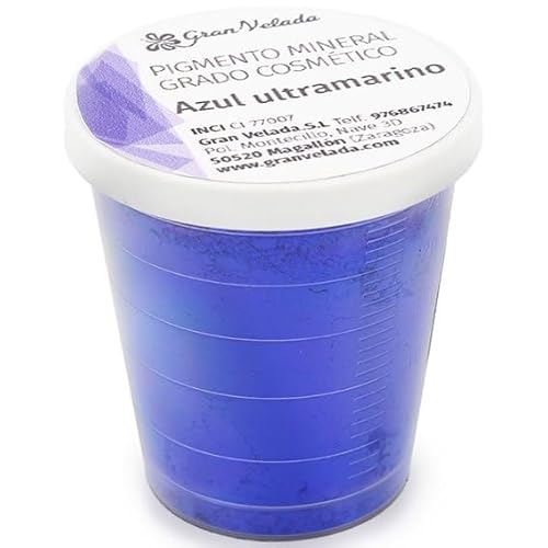 Ultramarinblaues Mineralpigment | Natürliche Qualität für Seifen, Cremes und Make-up | Ideal zum Einfärben kosmetischer Kreationen | 10g Ultramarinblaues Mineralpigment | Natürliche Qualität für Seifen, Cremes und Make-up | Ideal zum Einfärben kosmetischer Kreationen | 10g von GRAN VELADA