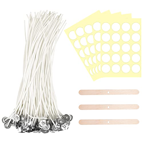 Granvoo kerzendochte für Kerzen, 100 Stück Dochte für Kerzen, Rauchfrei Kerzendoch,Candle Wick Set Mit Dochthalter, 20 cm Baumwollkerzendochte,Candle Wick für die Kerzenherstellung Candle DIY Granvoo kerzendochte für Kerzen, 100 Stück Dochte für Kerzen, Rauchfrei Kerzendoch,Candle Wick Set Mit Dochthalter, 20 cm Baumwollkerzendochte,Candle Wick für die Kerzenherstellung Candle DIY von Granvoo
