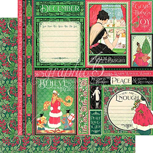 Graphic 45 613478 Paperpack, Dezember, Einheitsgröße Graphic 45 613478 Paperpack, Dezember, Einheitsgröße von Graphic 45