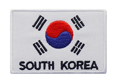 Graphic Dust Aufnäher mit Südkorea-Flagge, bestickt, zum Aufbügeln, Logo, Schild, Emblem, Seoul-Flagge, KimJi-Flagge, K-Pop-Flagge Graphic Dust Aufnäher mit Südkorea-Flagge, bestickt, zum Aufbügeln, Logo, Schild, Emblem, Seoul-Flagge, KimJi-Flagge, K-Pop-Flagge von Graphic Dust