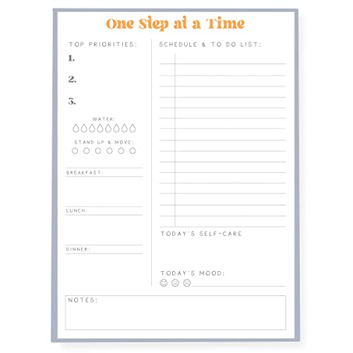 Graphique Selbstpflegender To-Do-Listen-Notizblock | 150 abreißbare Blätter | Aufgabenplaner | Tagesorganizer | Notizblock | Priorität-Checkliste | undatiert | 15,2 x 20,3 cm Graphique Selbstpflegender To-Do-Listen-Notizblock | 150 abreißbare Blätter | Aufgabenplaner | Tagesorganizer | Notizblock | Priorität-Checkliste | undatiert | 15,2 x 20,3 cm von Graphique