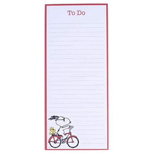 Graphique magnetischer Notizblock: Peanuts Snoopy und Fahrrad Einkaufsliste, lustig-dekorative To-Do-Liste, perfektes Geschenk zum Einzug, 100 Blatt zum Abreißen, ca. 10,2 x 23,5 x 1,2 cm Graphique magnetischer Notizblock: Peanuts Snoopy und Fahrrad Einkaufsliste, lustig-dekorative To-Do-Liste, perfektes Geschenk zum Einzug, 100 Blatt zum Abreißen, ca. 10,2 x 23,5 x 1,2 cm von Graphique