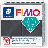 FIMO effect "Metallic" - Stahlgrau von Grau