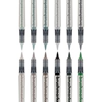Karin Brushmarker PRO Set, 12 Farben - Grey Colors von karin